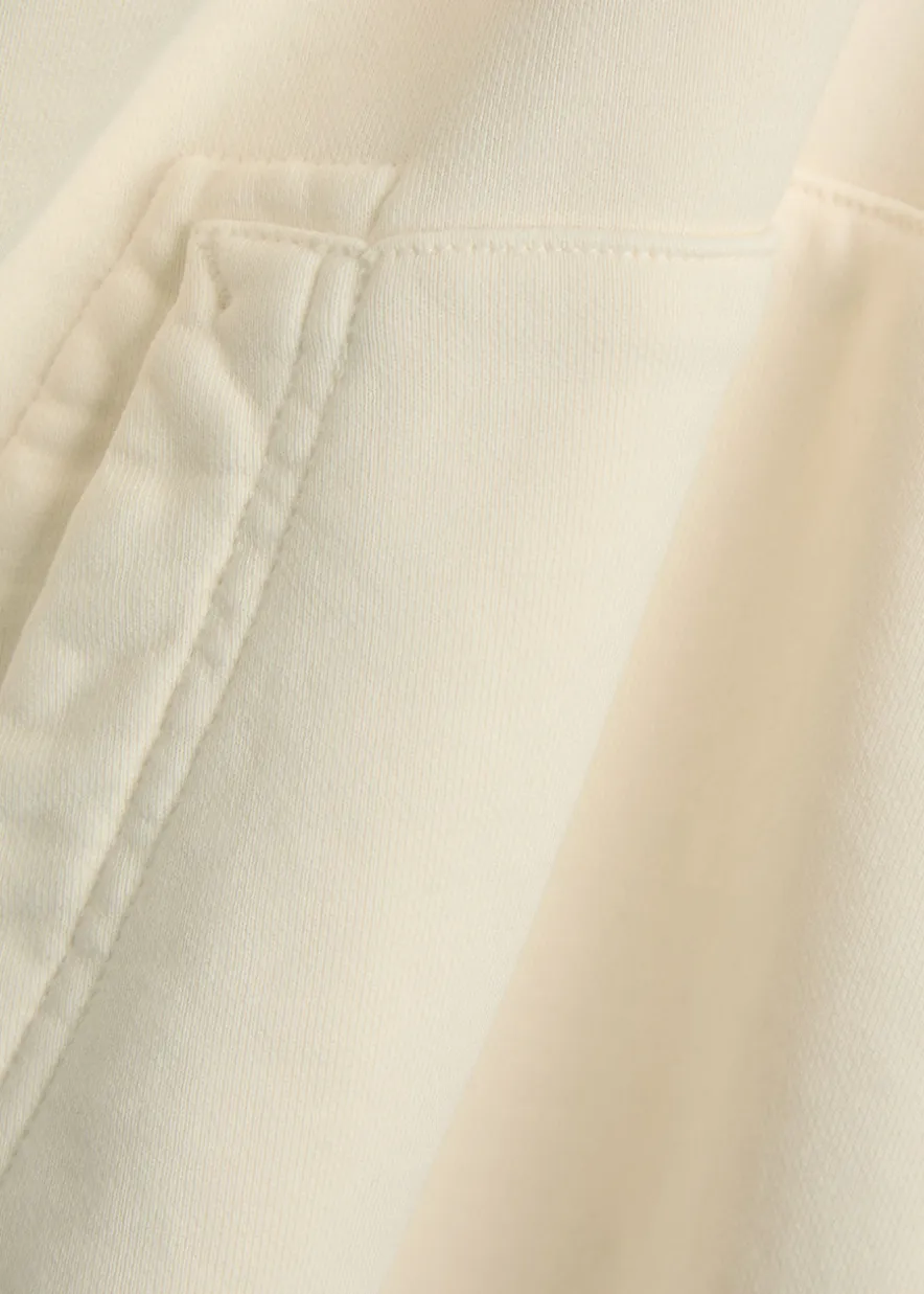 Hooded cotton sweatshirt