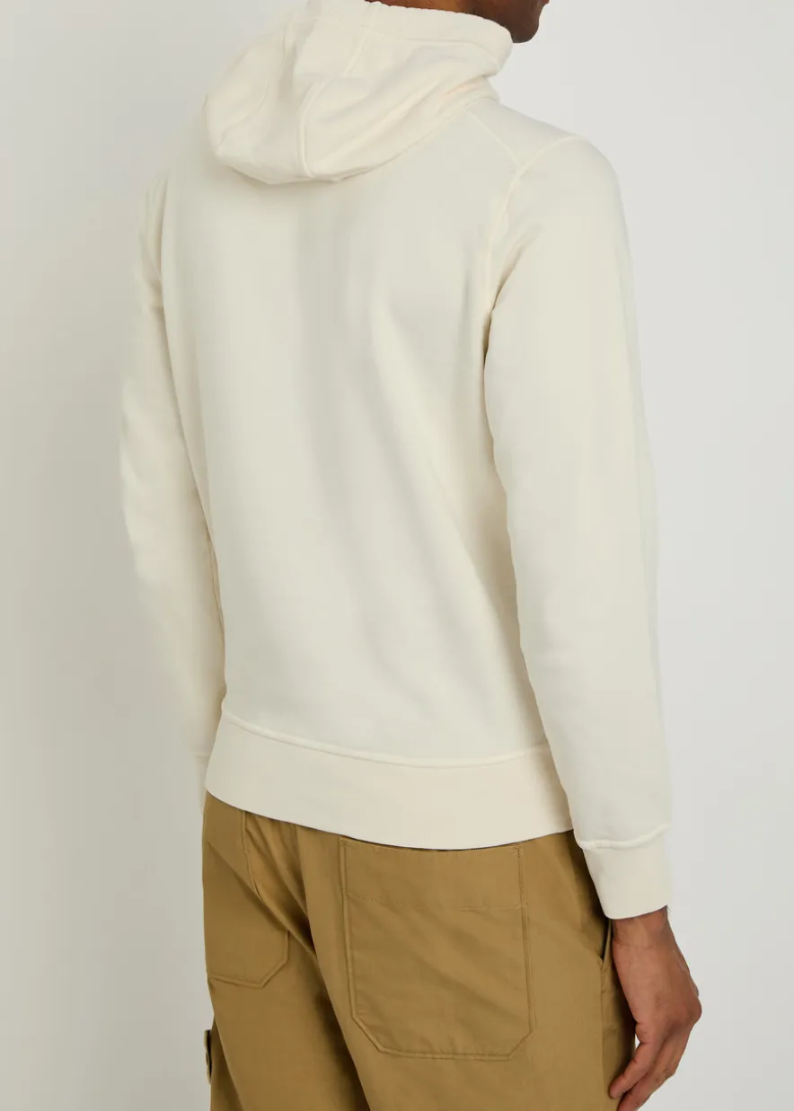 Hooded cotton sweatshirt