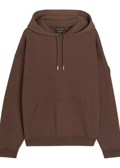 Hooded cotton sweatshirt