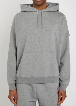 Hooded cotton sweatshirt