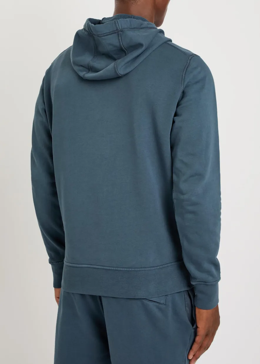 Hooded cotton sweatshirt