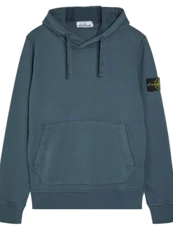 Hooded cotton sweatshirt