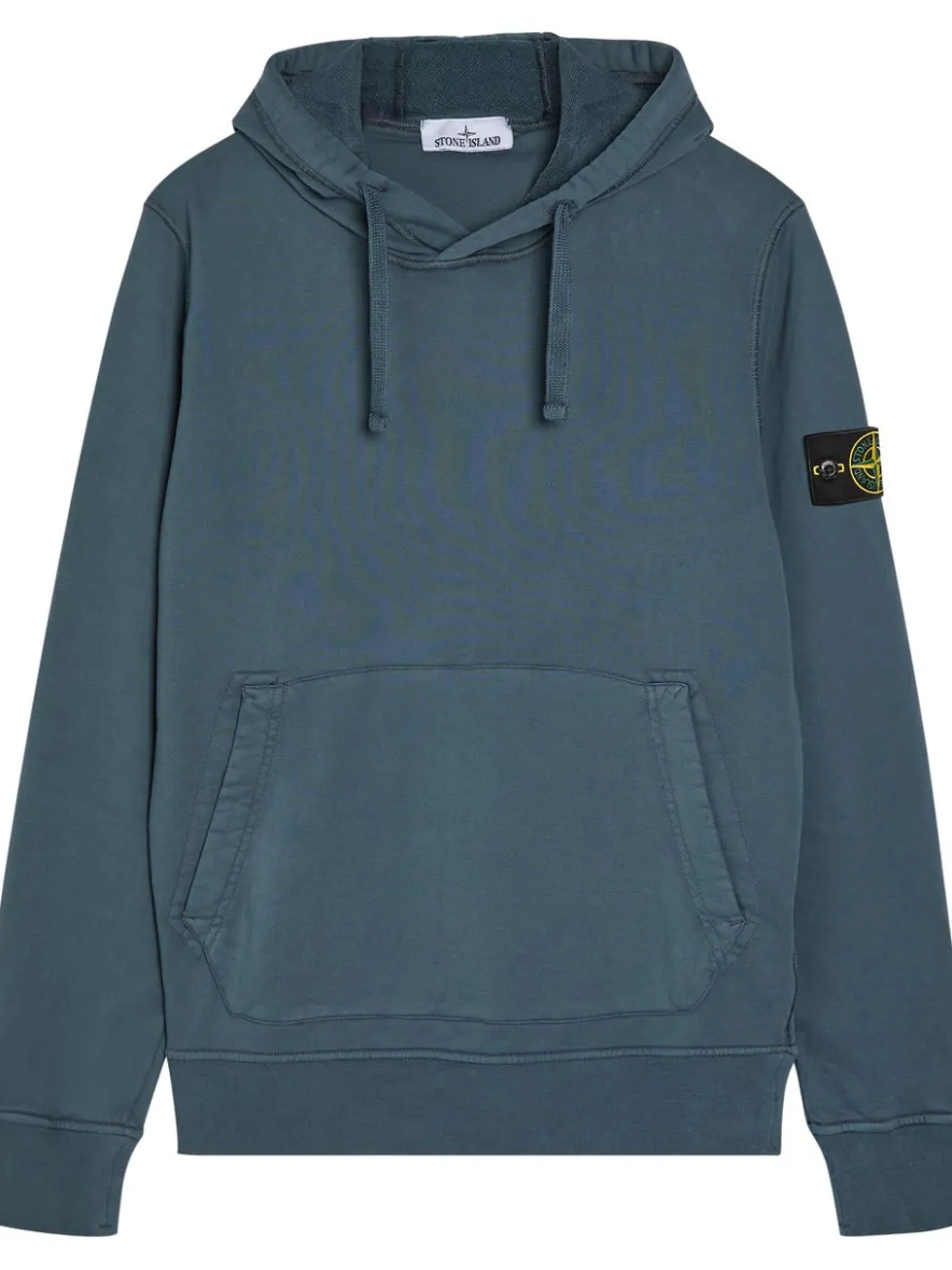 Hooded cotton sweatshirt