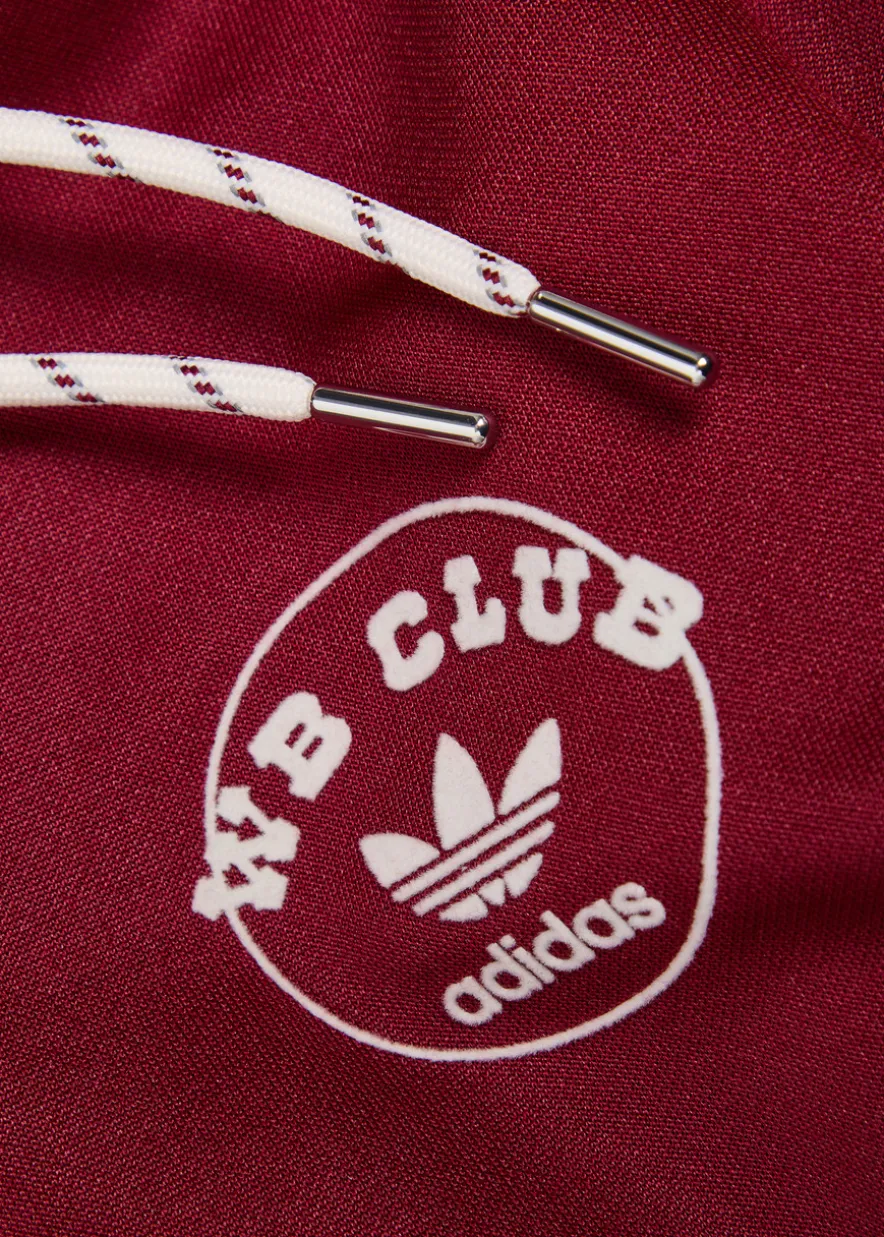 Hooded jersey sweatshirt