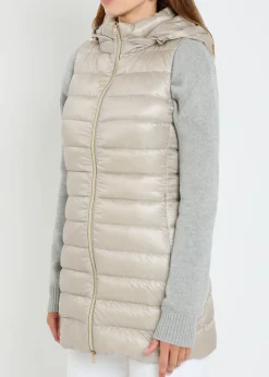 Hooded shell gilet