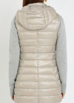 Hooded shell gilet