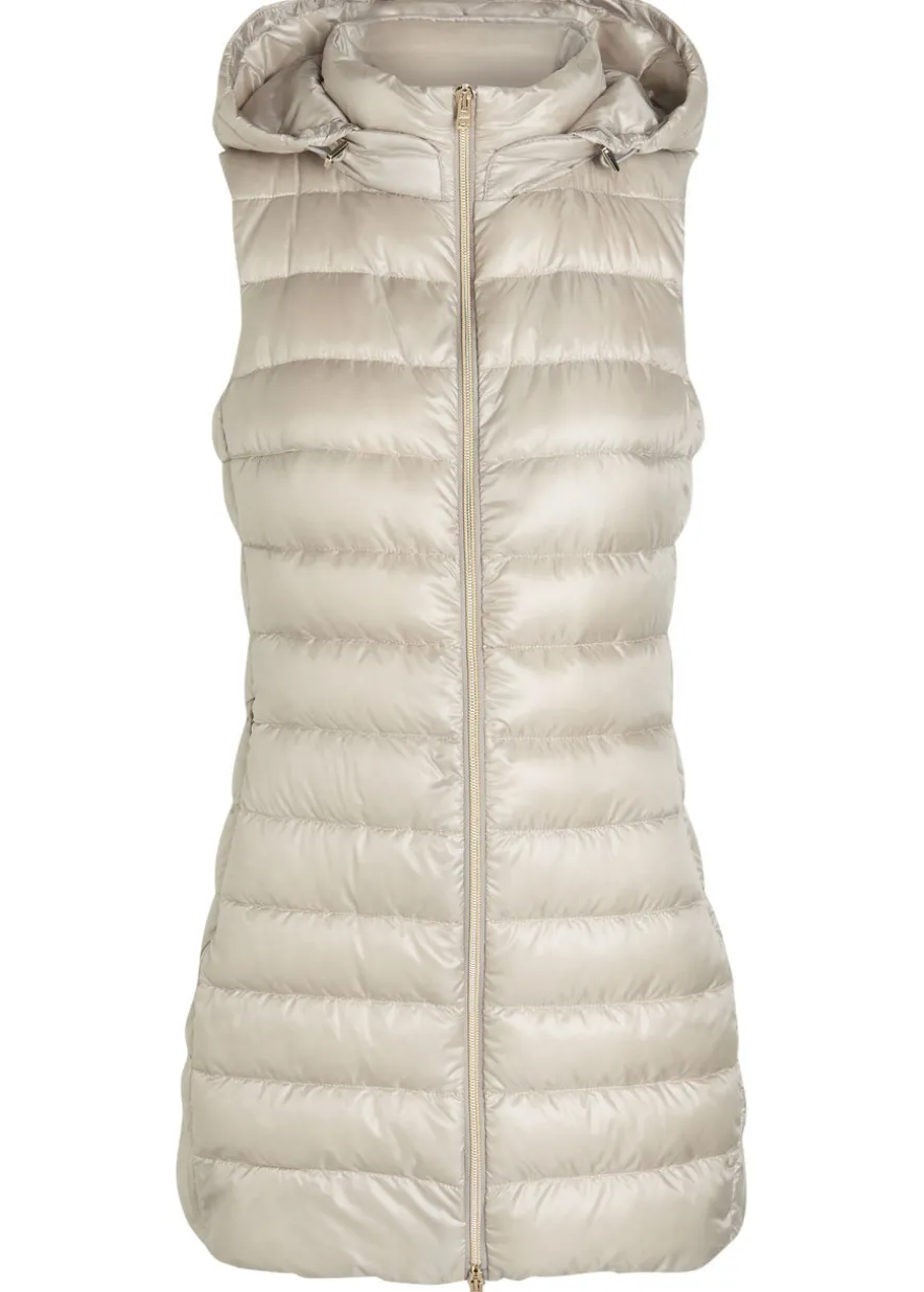 Hooded shell gilet