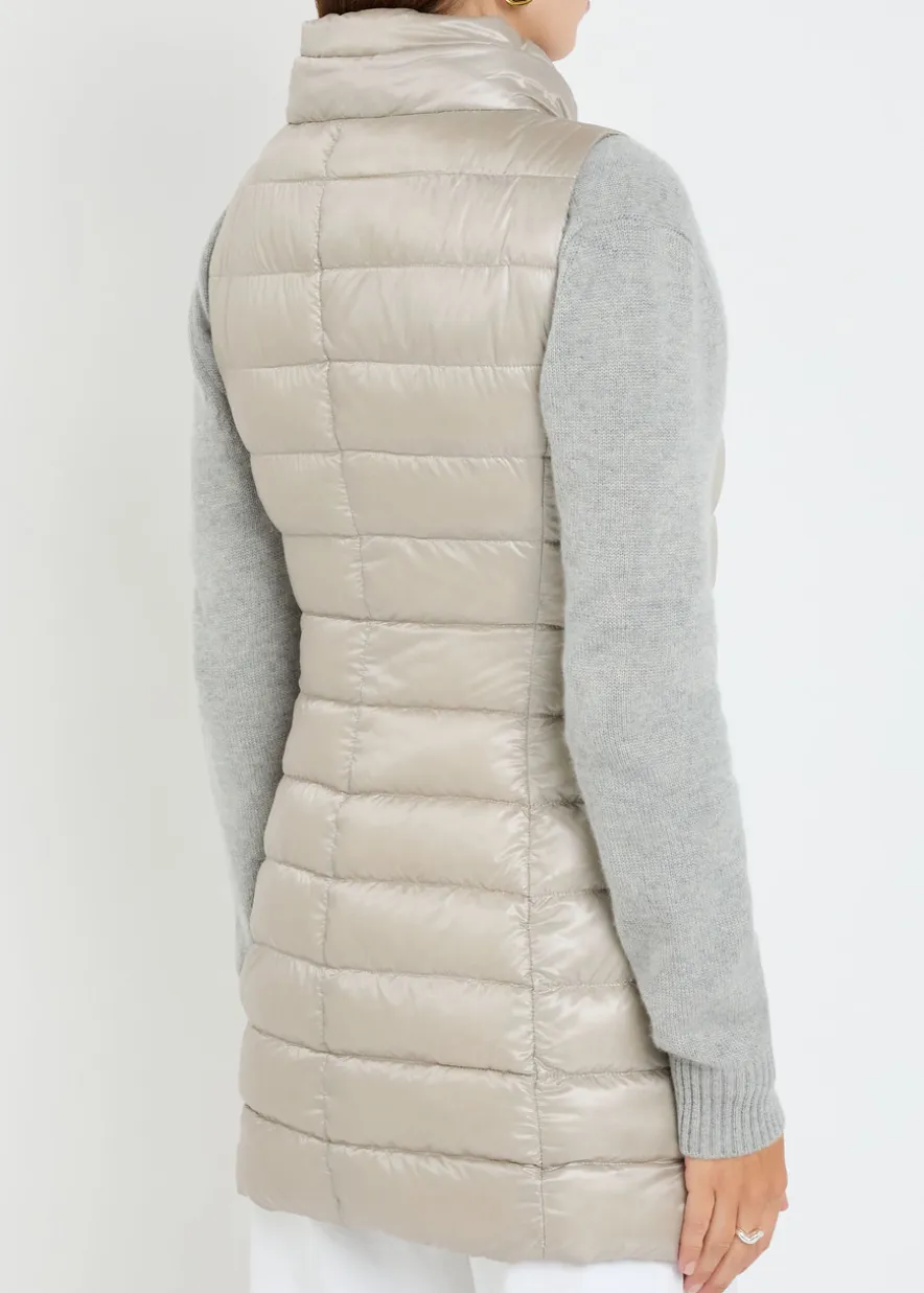 Hooded shell gilet