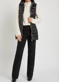 Hooded shell gilet