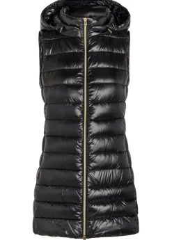 Hooded shell gilet