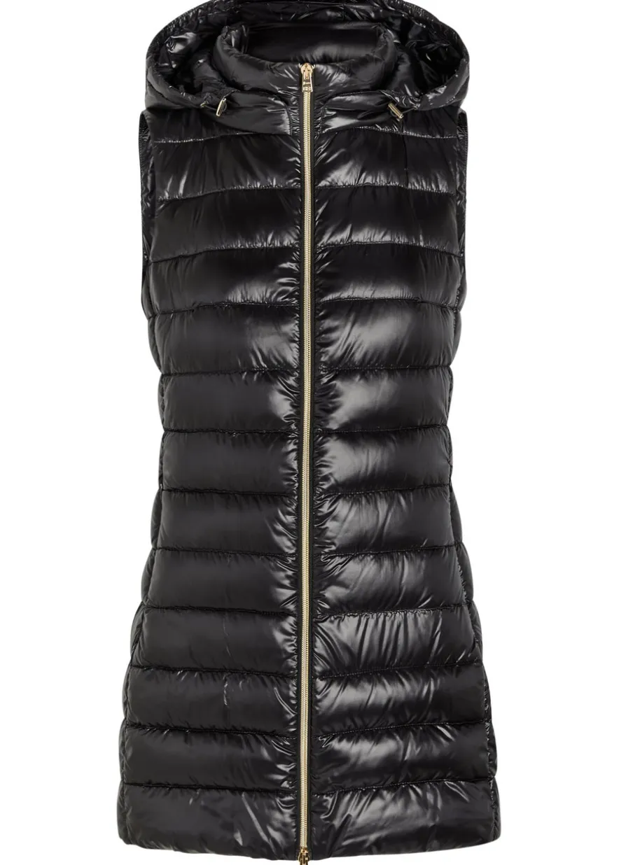 Hooded shell gilet