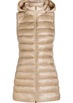 Hooded shell gilet