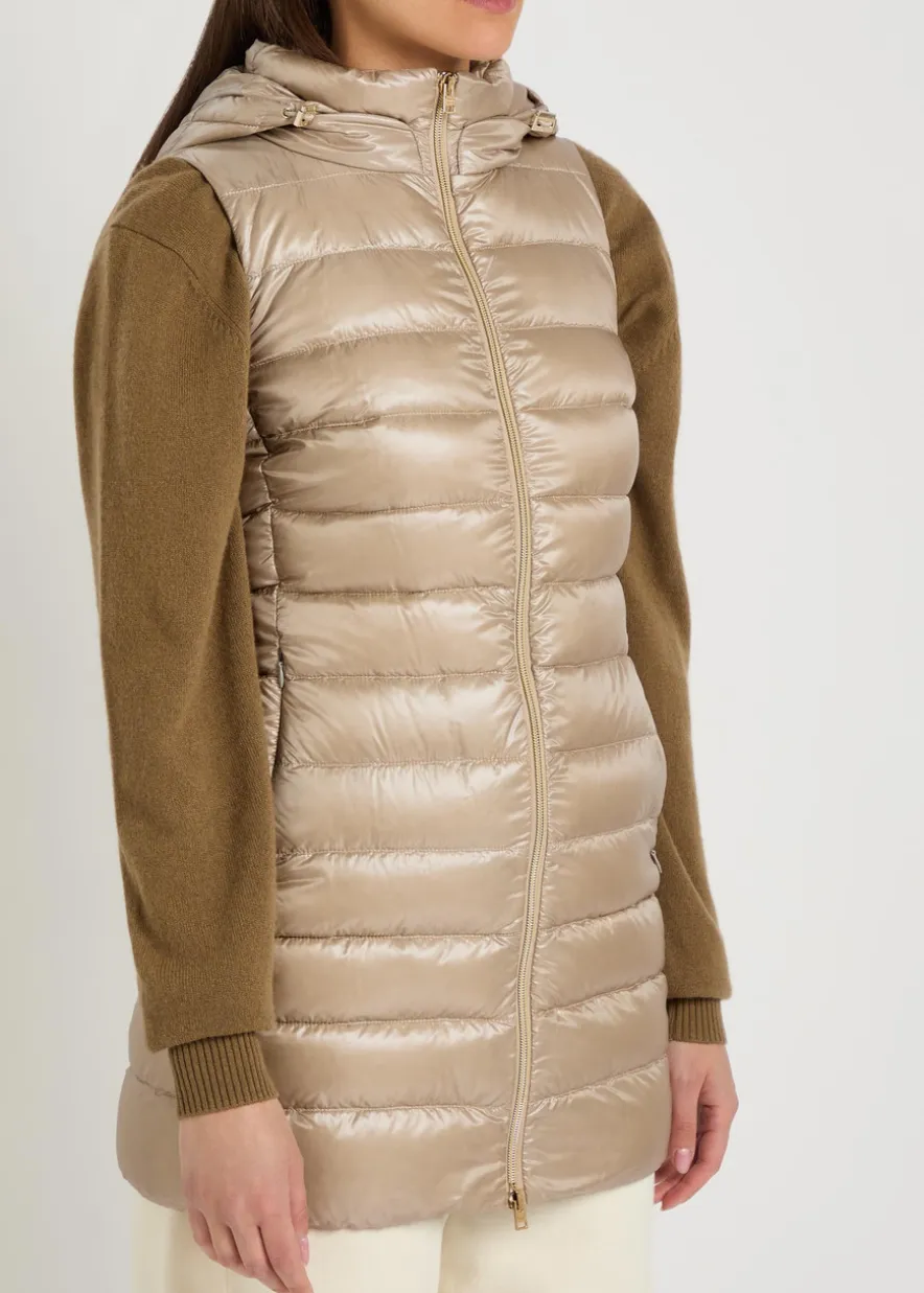 Hooded shell gilet
