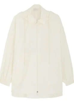 Hooded shell shirt