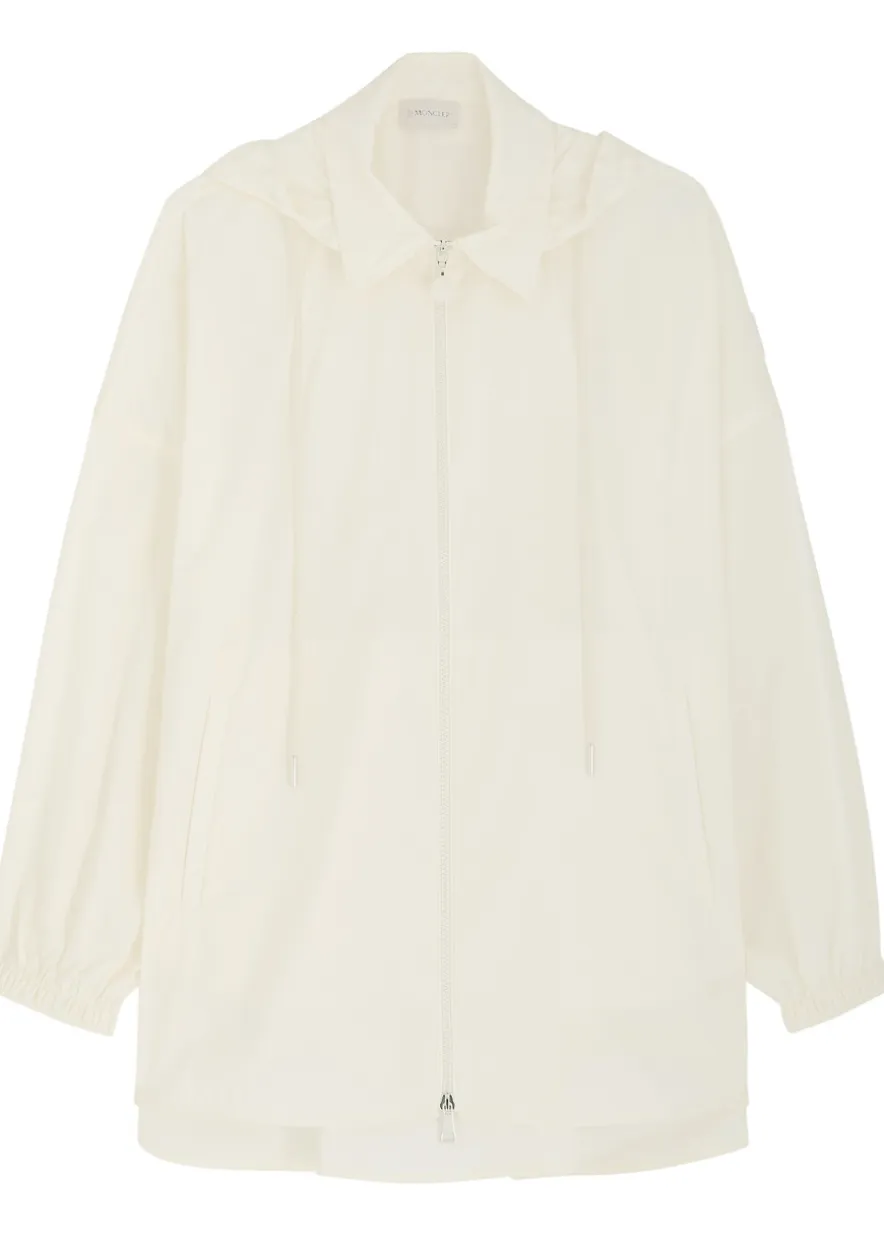 Hooded shell shirt