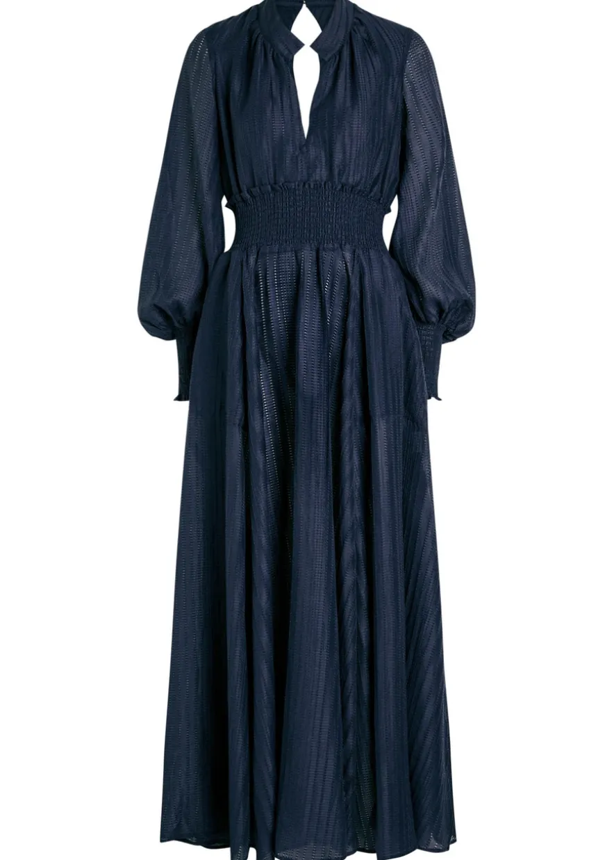 Horizon embroidered maxi dress