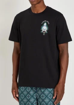 Hotel printed cotton T-shirt