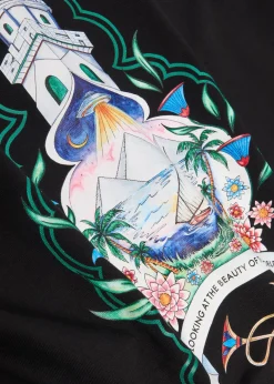 Hotel printed cotton T-shirt