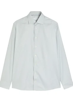 Houndstooth cotton-twill shirt