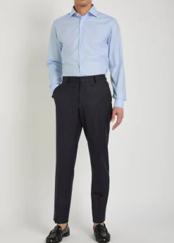 Houndstooth cotton-twill shirt