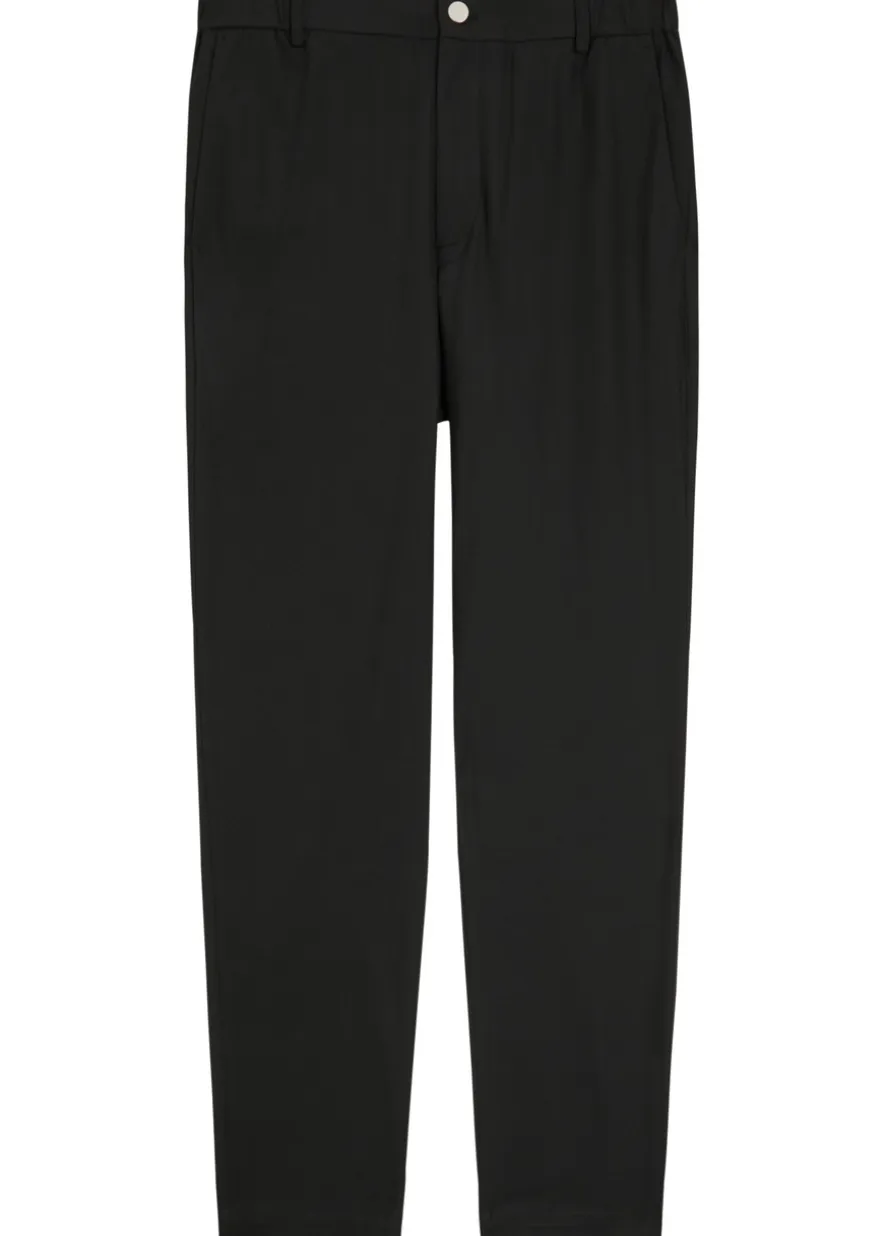 24 Hour slim-leg cotton-blend trousers