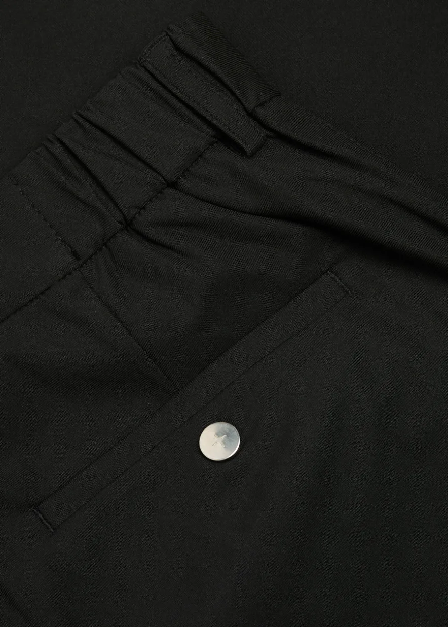 24 Hour slim-leg cotton-blend trousers