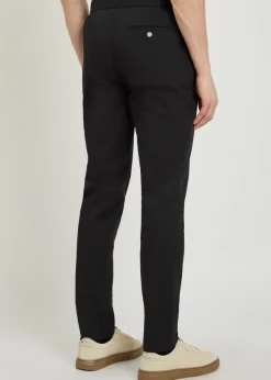 24 Hour slim-leg cotton-blend trousers