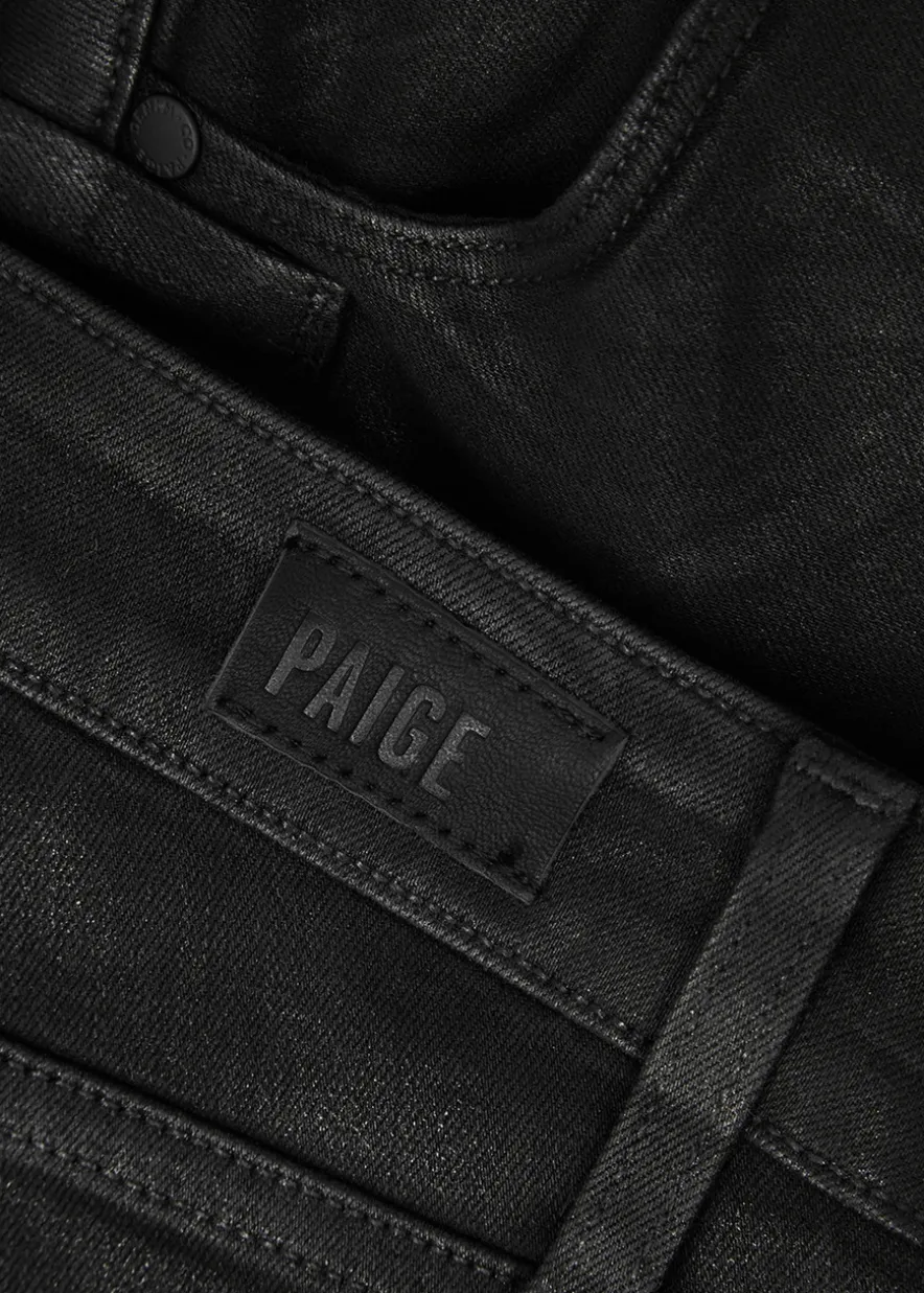 Hoxton Ankle black coated skinny jeans