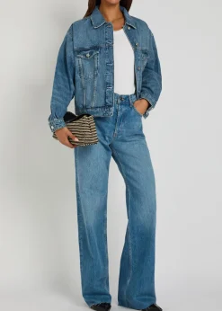 Hugh wide-leg jeans