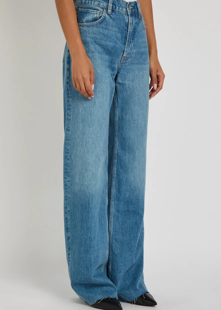 Hugh wide-leg jeans