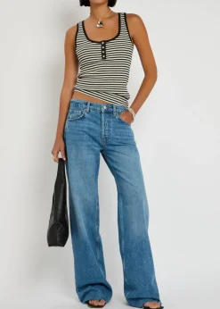 Hugh wide-leg jeans