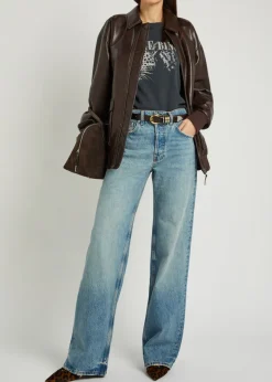 Hugh wide-leg jeans