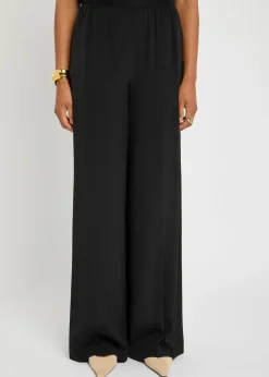 Hulin silk-crepe trousers