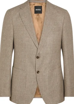 Hutson wool and linen-blend blazer