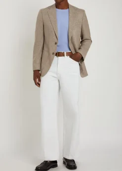 Hutson wool and linen-blend blazer