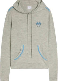 H Vita fine-knit hooded cashmere jumper