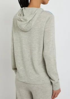 H Vita fine-knit hooded cashmere jumper