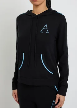 H Vita fine-knit hooded cashmere jumper