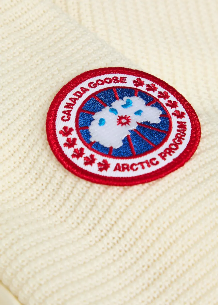 Hybridge padded shell and wool-knit jacket
