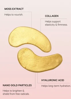 Hydra-Bright Golden Eye Treatment Masks