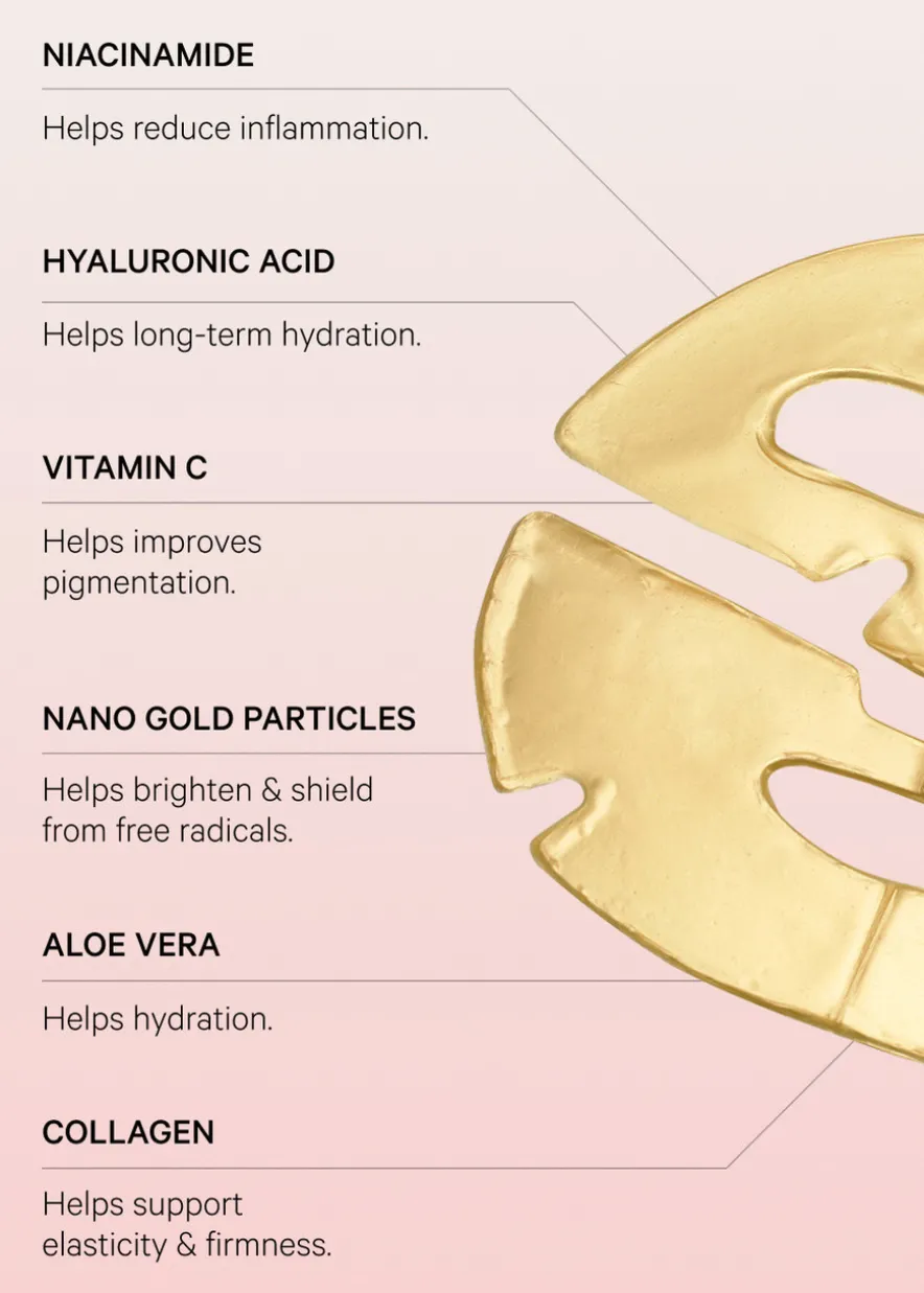 Hydra-Lift Golden Facial Treatment Masks