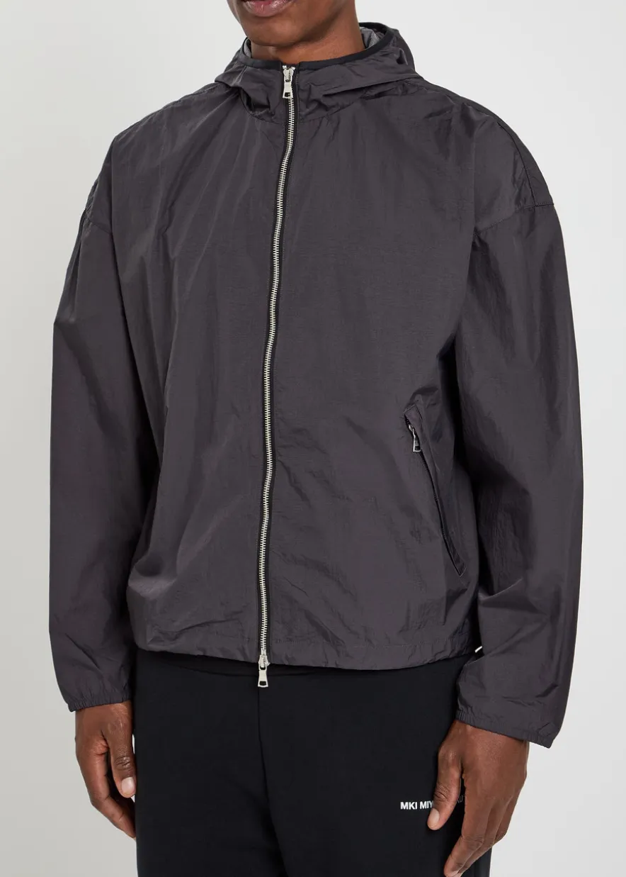 Hyperlight hooded shell jacket