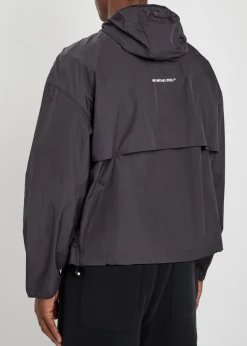 Hyperlight hooded shell jacket