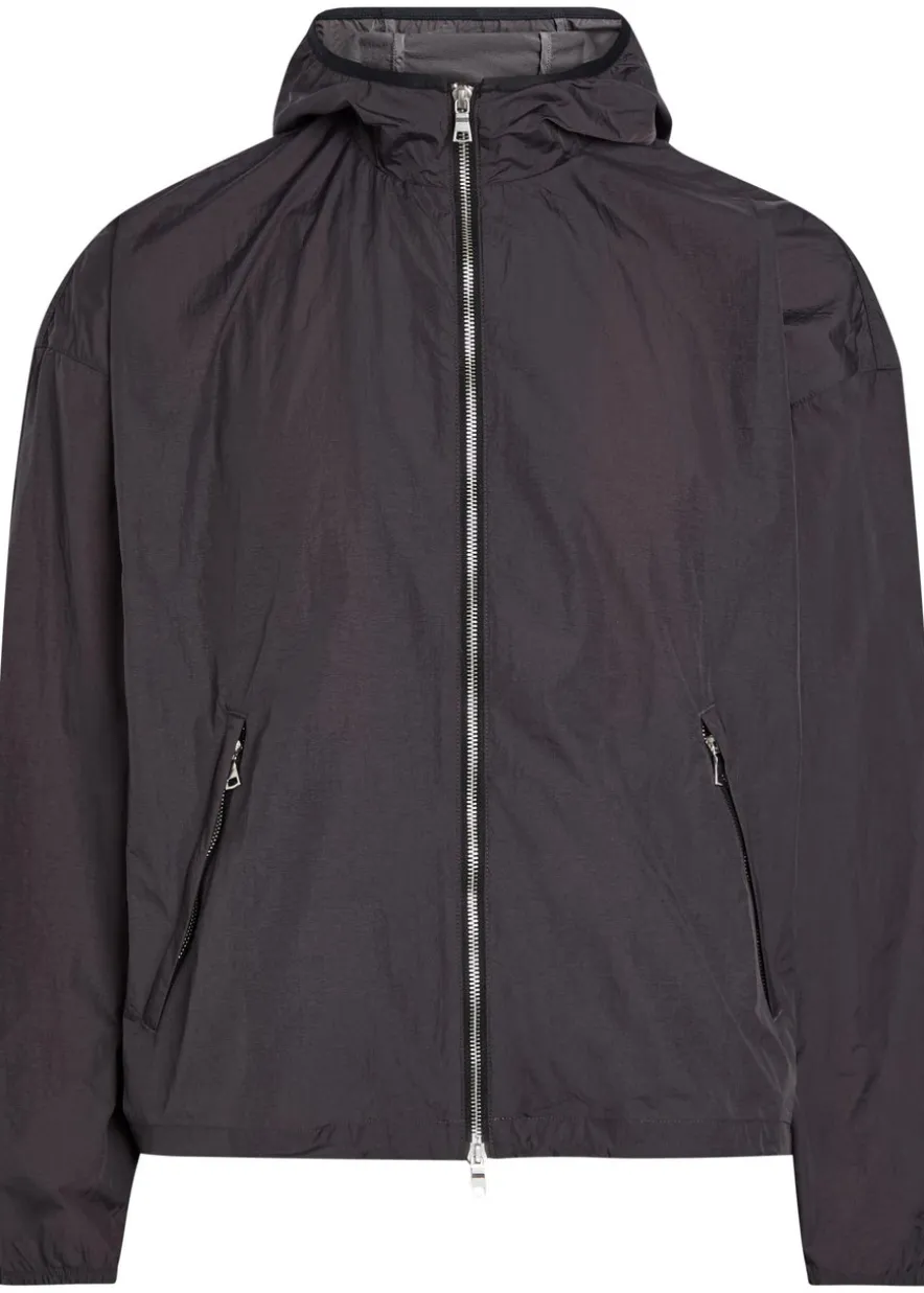 Hyperlight hooded shell jacket