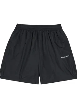 Hyperlight logo-print shell shorts