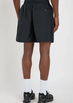 Hyperlight logo-print shell shorts