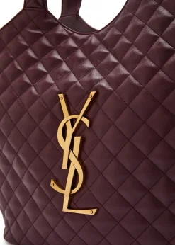 Icare quilted leather tote bag