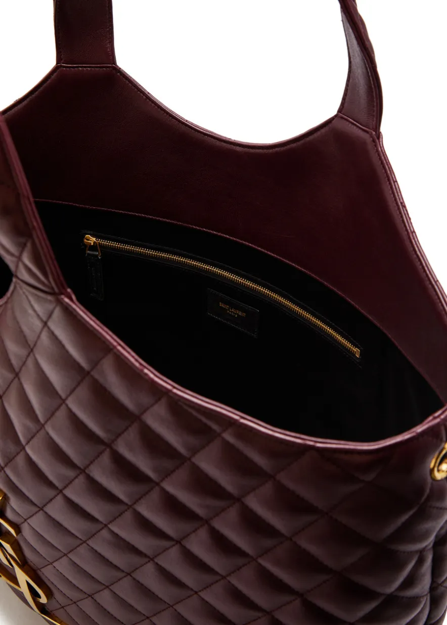 Icare quilted leather tote bag