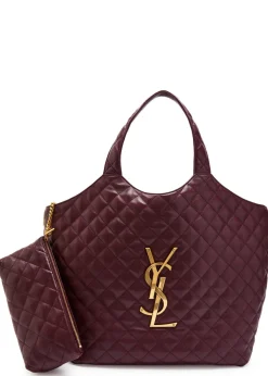 Icare quilted leather tote bag