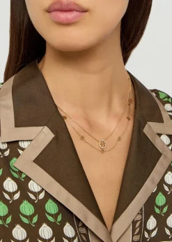 Icon 18kt gold-plated necklace